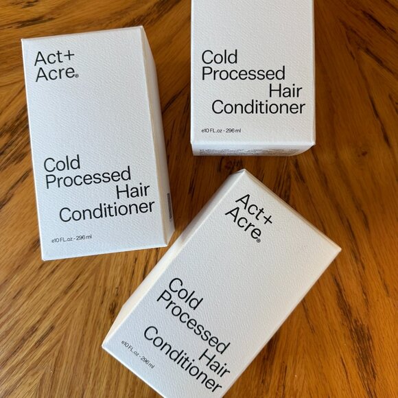 Act & Acre Cold Pressed Hair Conditioner \\ New in Box // 10 oz - Picture 3 of 6